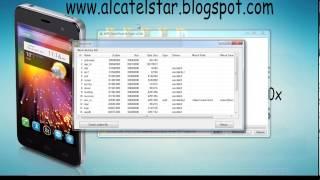 Make scatter file of Alcatel STAR, IDOL, XPOP, MPOP, SPOP and other MTK phones