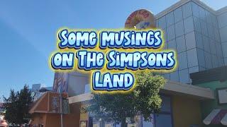 Some Musings On The Fate Of Simpsons Land