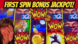 OMG OMG! FIRST SPIN JACKPOT HANDPAY