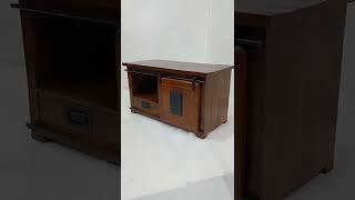 Solid Wood Small TV Cabinet #tvcabinet #indianfurniture #antique #vintage