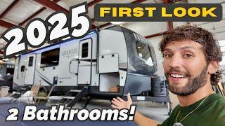 NEW layout for 2025 with 2 bathrooms! 2025 Forest River Rockwood 2918BH travel trailer RV