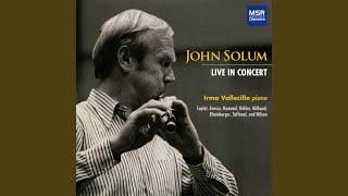 Sonatine for for Flute & Piano (1922) : III. Clair