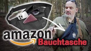 Was kann die Amazon Bestseller Bauchtasche?