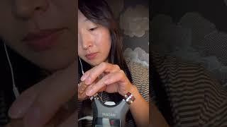 Ear cleaning w/  is so tingly #asmr