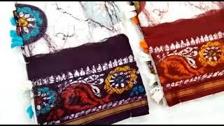 Jaipur Cotton Sarees| Super Quality Cotton Sarees| New Designed Sarees