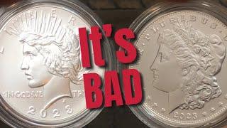 2024 Uncirculated Morgan & Peace Silver Dollars US Mint First 3 Days Of Sales - It's NOT Good!