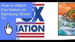 How to Watch Fox Nation on Samsung Smart TV?