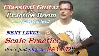 Next Level Scale Practice - Read it, Play it, Say it.