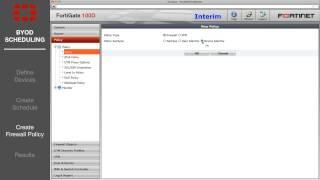 FortiGate BYOD Scheduling ( FortiOS 5.x )