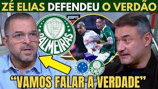 ZÉ ELIAS DEU UM SHOW! HONROU AS CORES DO PALMEIRAS E REPRESENTOU O VERDÃO NO DEBATE.