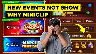 Carrom Pool New Events Not Showing | Total Winnings Freezed | Jamot Gaming