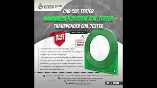Car Coil Tester – Immobiliser System Coil Tester – Transponder Coil Tester. #uae #gskey #