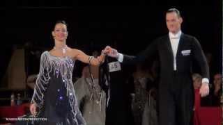 Czech Dance Open 2012 - World Open STD - solo Slow Foxtrot - Csaba Laszlo & Viktoria Pali