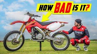 Riding the WORST Motocross Bike Of All Time!