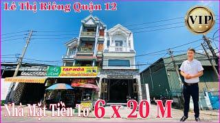 Nhà Mặt Tiền Kinh Doanh 6 x 20 M (5546) Đường Lê Thị Riêng Gần UBND Quận 12 | Nhà Đất Sánh Võ