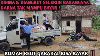 DIHINA & DIANGKUT SELURUH BARANGNYA KARNA TAK MAMPU BAYAR KREDITAN, AKHIRNYA SANGAT BIKIN TERKEJUT‼️