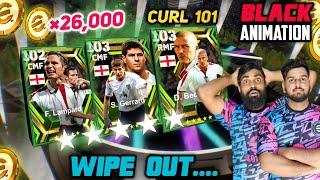 Black Animation  In England Epic Combined BOXDRAW E-FOOTBALL 24 | Double Wipe Out | 26,000 Coins