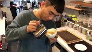 겨울에도 피는 꽃 바리스타 라떼아트 barista latteart