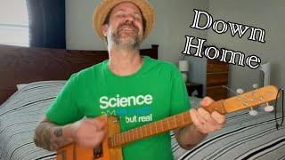 Down Home (Alabama cover on cigar box guitar)