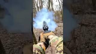 mini grenade launcher Pyrosoft  #shortvideo #airsoftgameplay #airsoft