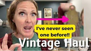 I've never seen one of these before! | Vintage Haul | Thrifting | Antiquing | Auction | Estate Sale