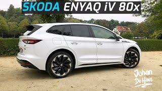 SKODA ENYAQ iV 80x 265 HP POV TEST DRIVE