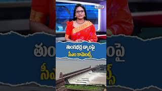 తుంగభద్ర డ్యాంపై సీఎం కామెంట్స్ #tungabhadradam #cmchandrababu #floods #apnews #andhraprabhadigital