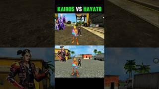 Kairos vs Hayato  Free Fire Best Character  #freefire