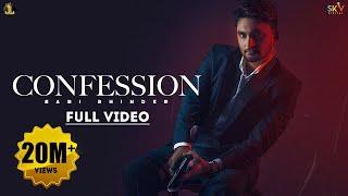 Confession : Sabi Bhinder - The Kidd | Punjabi Song 2021 | Jatt Life Studios