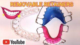 Removable retainers after Braces & Invisalign! Hacks- inserting, removing & looking after