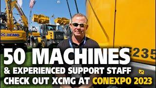 XCMG USA Showed 50 All-New Machines at ConExpo 2023