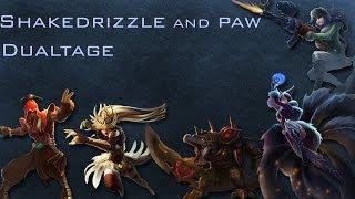 ShakeDrizzle and Paw Dualtage