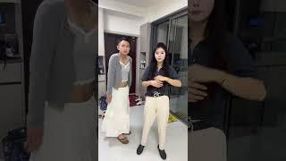怎么感觉悦悦穿我的衣服比我还有味是时候展现真正的技术了 情侣换装挑战
