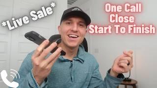 Watch Me Close LIVE - Master The One Call Close Telesales (Final Expense)