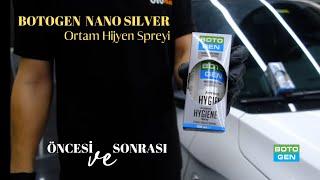 Botogen Nano Silver Ortam Hijyen Spreyi ile Bakteri Ölçüm Testi - Otomobiliniz Ne Kadar Temiz?