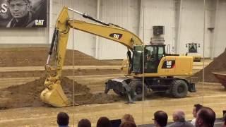 Cat® F Series Wheeled Excavators Demo & Unbeatable Features