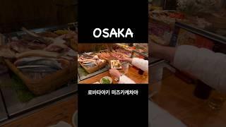일본 오사카 로바타야키 미즈카케차야