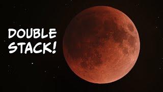 Total Lunar Eclipse & Stars - Full Processing Tutorial