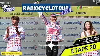 Interview Richard Carapaz, vainqueur du maillot à pois de meilleur grimpeur du Tour de France 2024