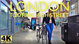 Tooting Bec high street walking tour | Tooting Broadway | London walk 4K