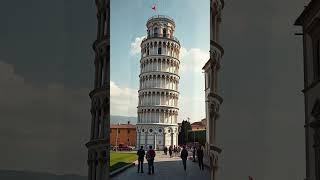 اغرب برج في التاريخ… المبنى اللي فضل مائل 800 سنة وموقعش!  #قصص_حقيقية #unsolvedmystery #facts