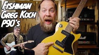 THEY ARE HERE! Fishman Greg Koch P90 Pickups!