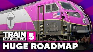 TONS of *NEW* Info/Details/Screenshots for Train Sim World 5! (HUGE Roadmap Part 1)