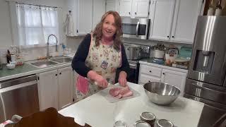 Canning Pork In 60 Seconds #ToniRenee At Home