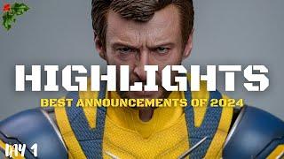 HOT TOYS | THE BEST ANNOUNCEMENTS OF 2024 #hottoys #marvel #dc #starwars