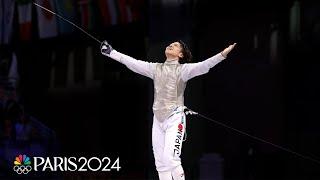 Japan takes down Italy for gold in battle of top-ranked men's foil teams | Paris Olympics