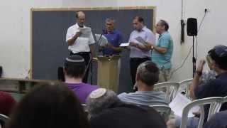 Song at shloshim for Ralph Zimelman