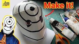 Make OBITO War Mask || Obito Uchiha || NARUTO || Mask Making #obito