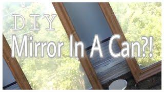 How to: Turn Glass Into Mirrors! ( Rust-Oleum Mirror Effect)