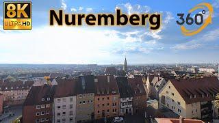 Historical Nuremberg, Bavaria Travel Guide 360 8K